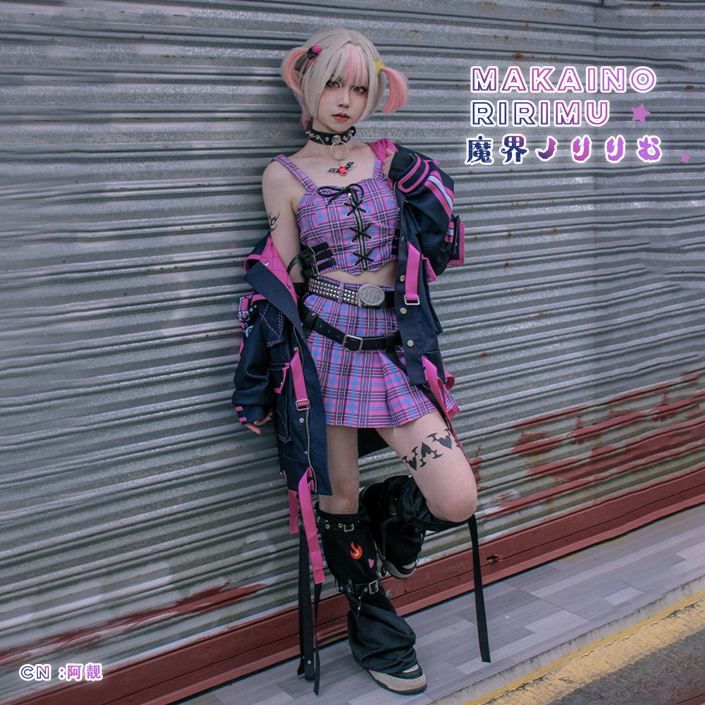 バーチャルYouTuber Vtuber 魔界ノりりむ おりコウ新衣装 コスプレ衣装