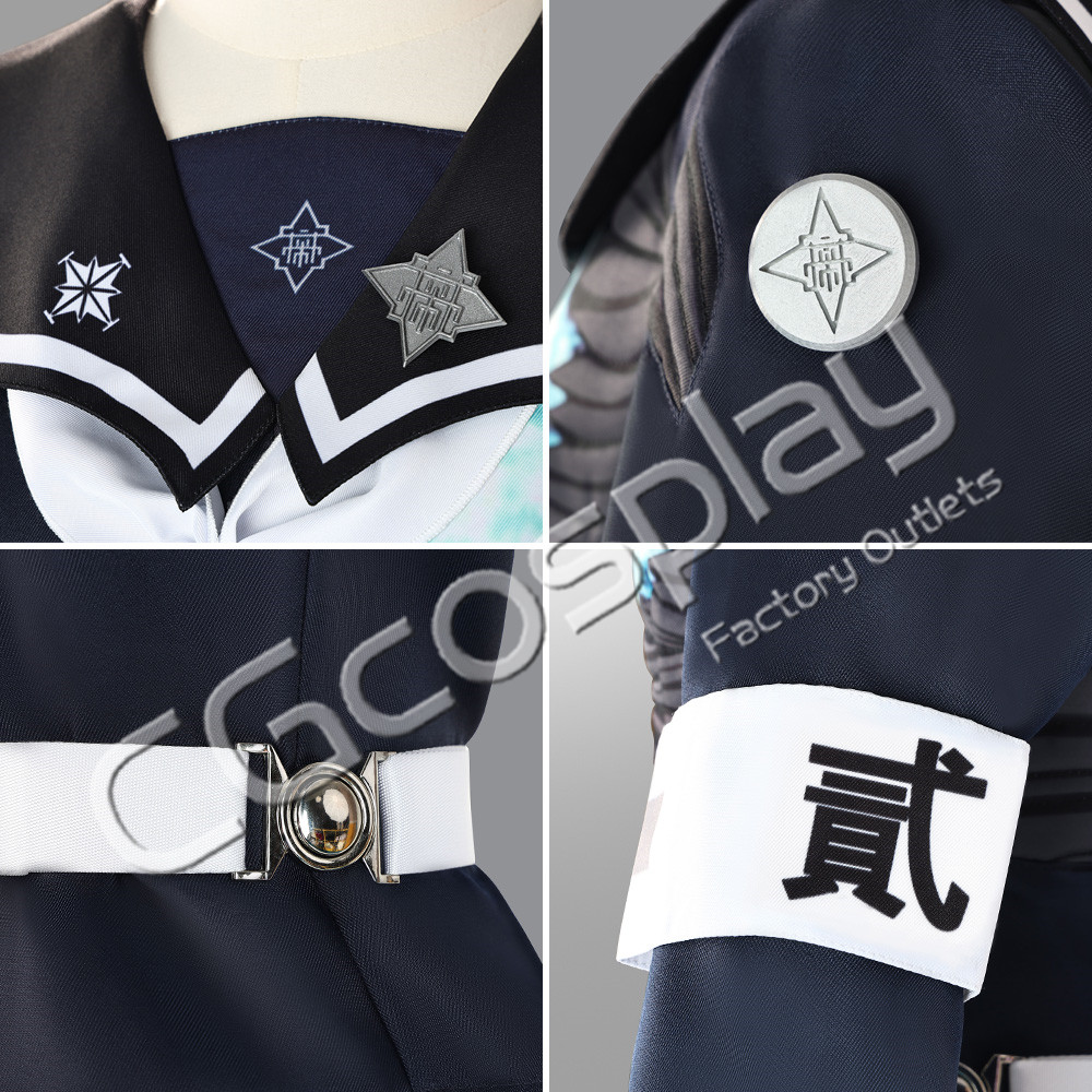 最終 再再値下げ ヒーローコスプレ セット 未完成 ジャンク ハンドレッドライン HUNDRED LINE -最終防衛学園- 特防隊制服
