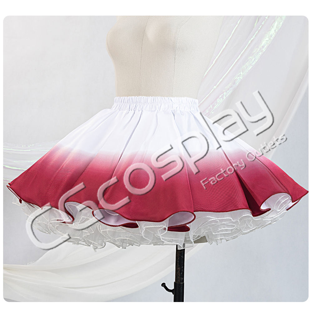 画像19: バーチャルYouTuber Vtuber HIMEHINA 「藍の華」 鈴木ヒナ 田中ヒメ ライブ衣装 コスプレ衣装 (19)