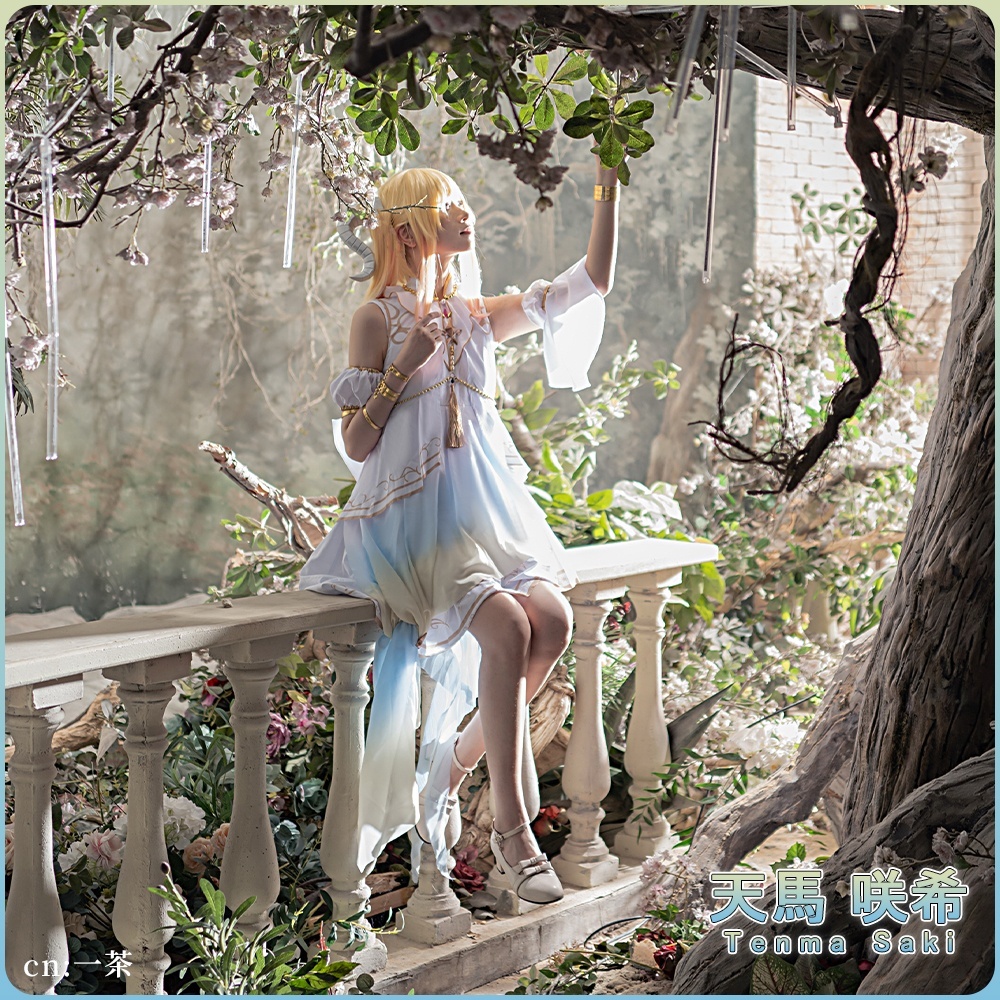 画像6: プロジェクトセカイ カラフルステージ! feat. 初音ミク 難航!企画会議 天馬咲希 セイントビースト・ソーサラー コスプレ衣装 (6)