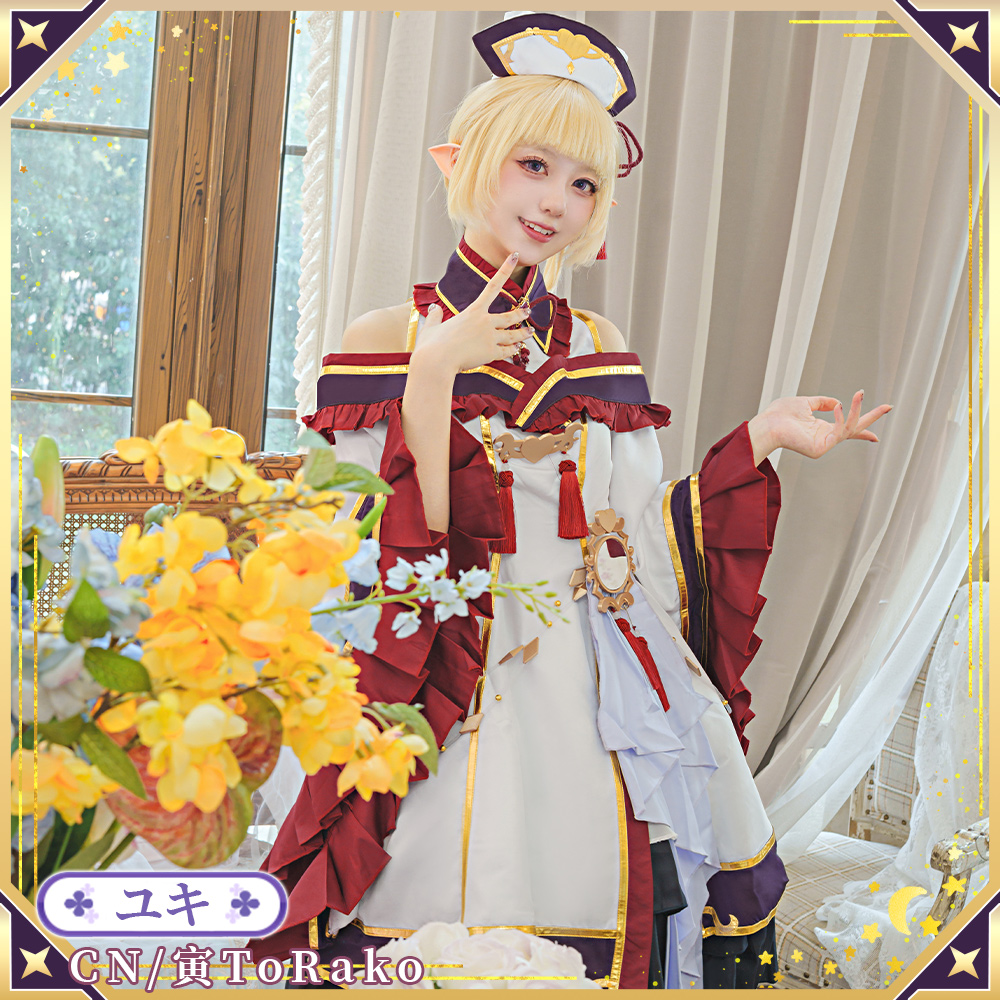 画像1: プリンセスコネクト!ReDive ユキ(オーエド) コスプレ衣装 (1)