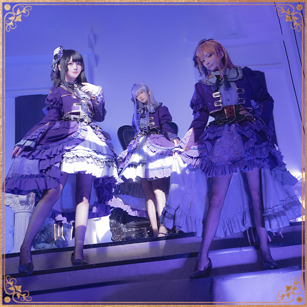 バンドリRoselia氷川紗夜ノーブル・ローズコスプレ衣装S WEB限定】 バンドリRoselia氷川紗夜ノーブル・ローズコスプレ
