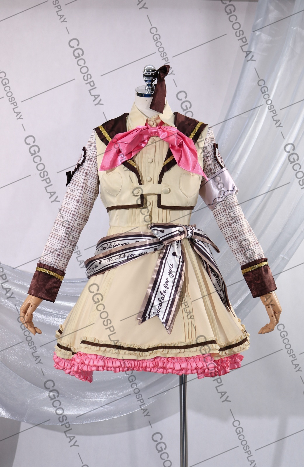 学マス　十王星南　ハッピーミルフィーユ　コスプレ衣装 学園アイドルマスター 学マス 十王星南 ハッピーミルフィーユ