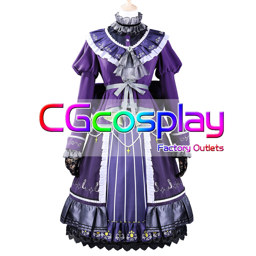 画像1: プロジェクトセカイ カラフルステージ! feat. 初音ミク 草薙寧々 ステップに想いをのせて シェリール・オートクチュール コスプレ衣装 (1)