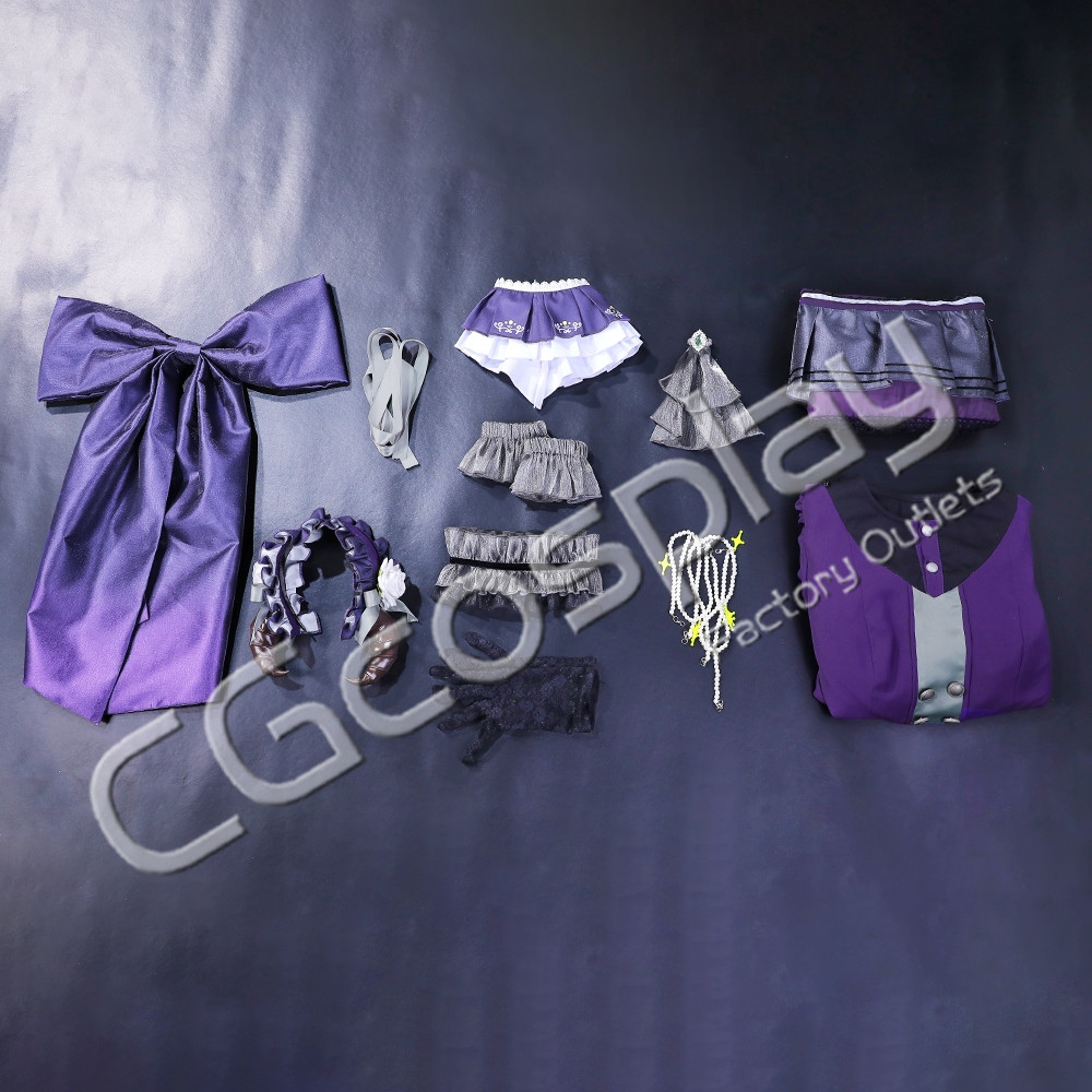 画像3: プロジェクトセカイ カラフルステージ! feat. 初音ミク 草薙寧々 ステップに想いをのせて シェリール・オートクチュール コスプレ衣装 (3)