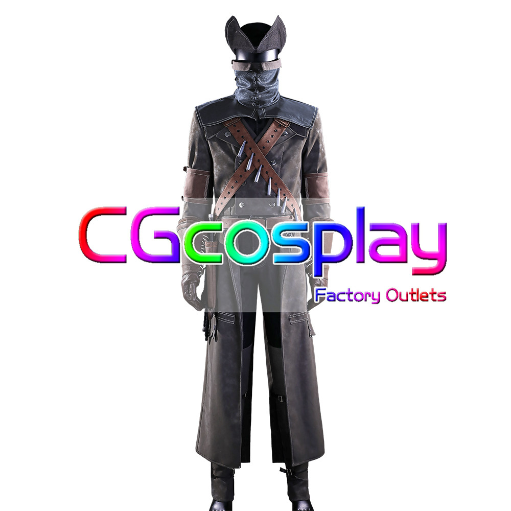 画像1: ブラッドボーン(Bloodborne) 主人公 コスプレ衣装 (1)