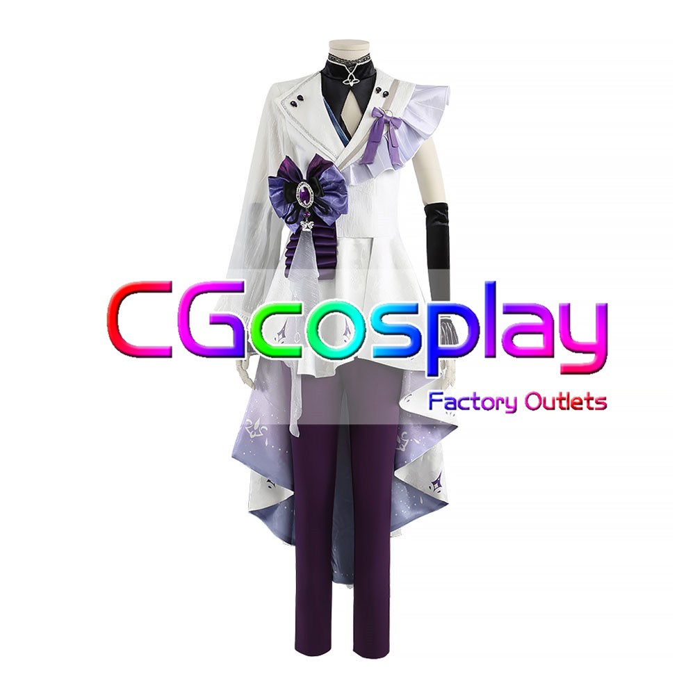 画像1: NU: カーニバル 玖夜 エターナル☆アメジストナイト コスプレ衣装 (1)