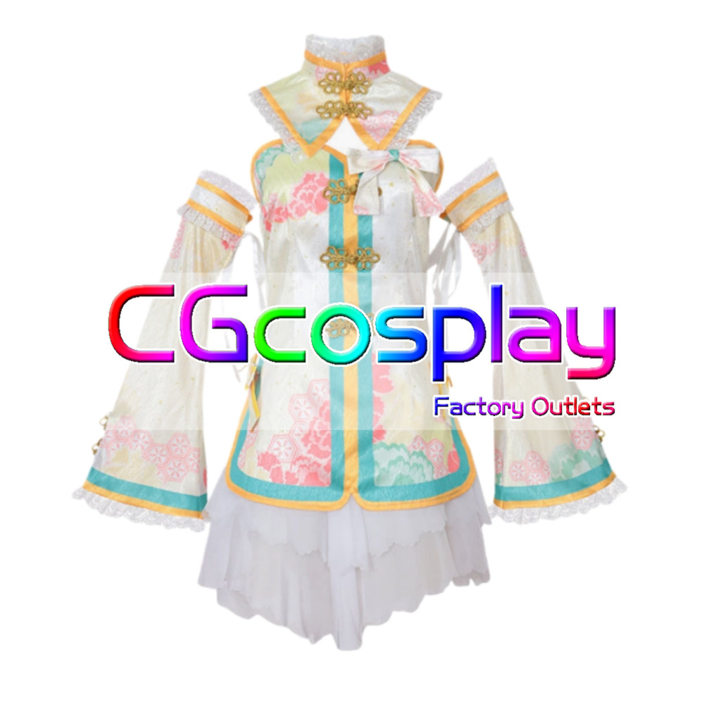 画像1: ラブライブ! School idol project 南ことり チャイナドレス コスプレ衣装 (1)
