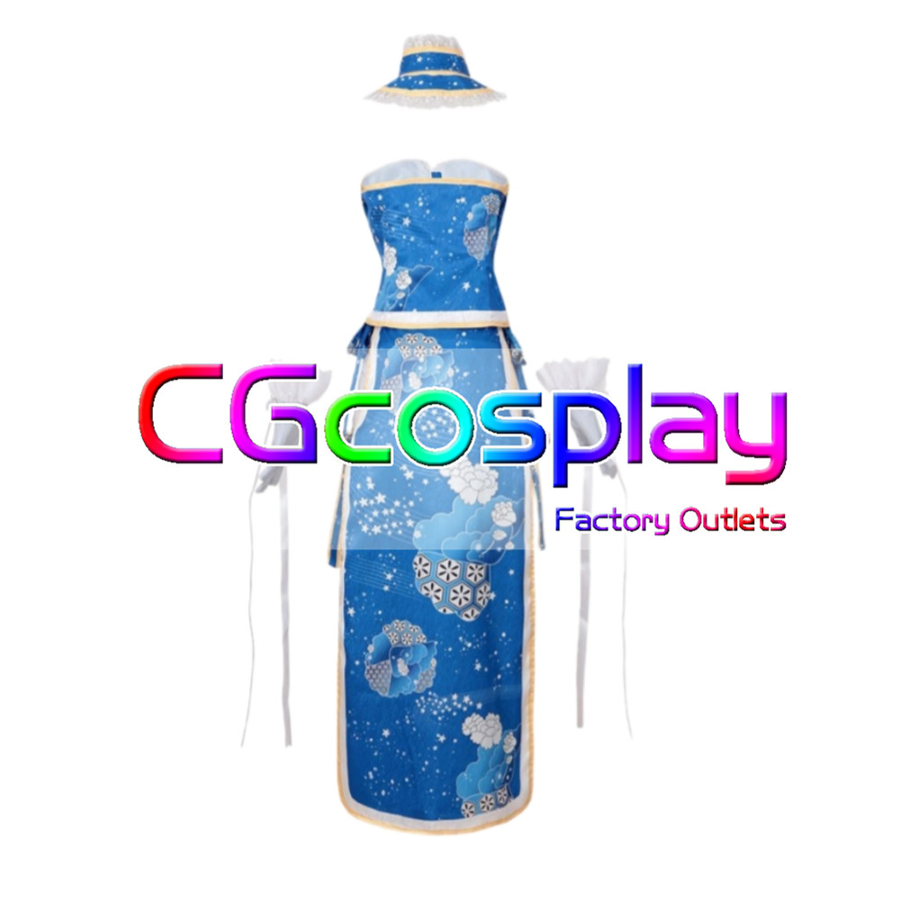 画像3: ラブライブ! School idol project 園田海未 チャイナドレス コスプレ衣装 (3)