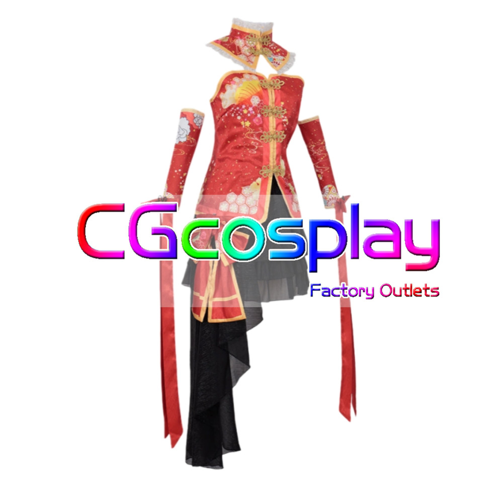 画像1: ラブライブ! School idol project 西木野真姫 チャイナドレス コスプレ衣装 (1)