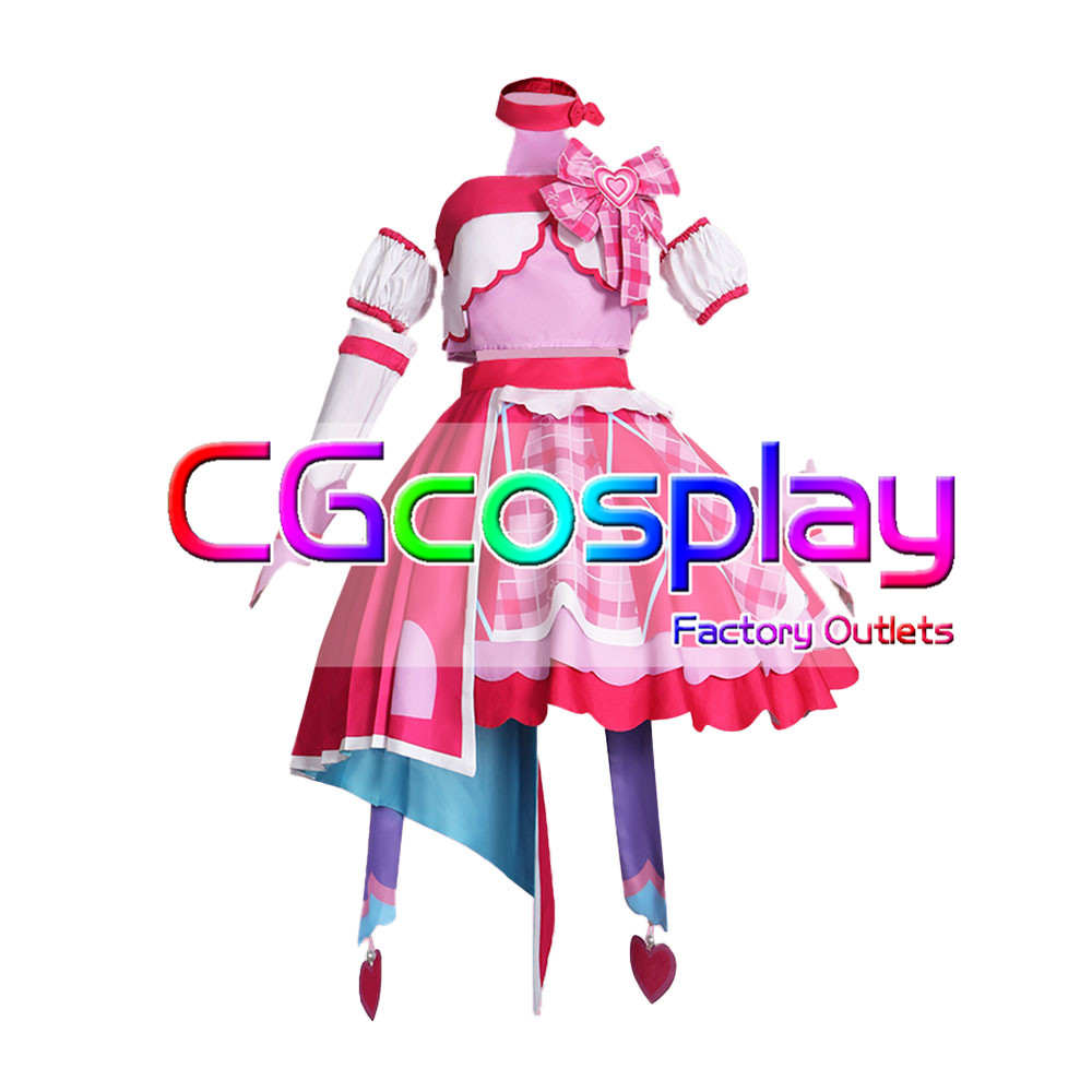 画像1: キミとアイドルプリキュア♪ 咲良うた(キュアアイドル) コスプレ衣装 (1)