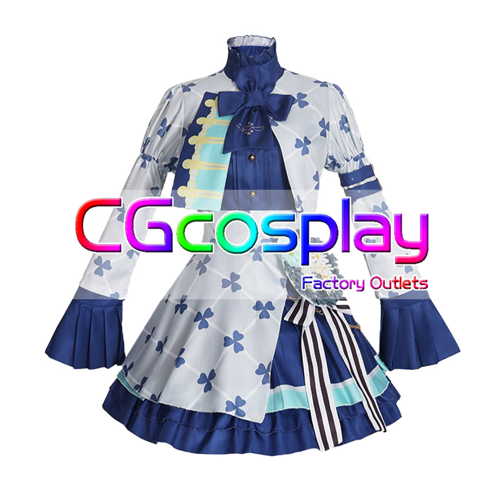 画像1: プロジェクトセカイ カラフルステージ! feat. 初音ミク 桐谷遥 トゥインクル・クローバー 3周年記念 MORE MORE JUMP! コスプレ衣装 (1)