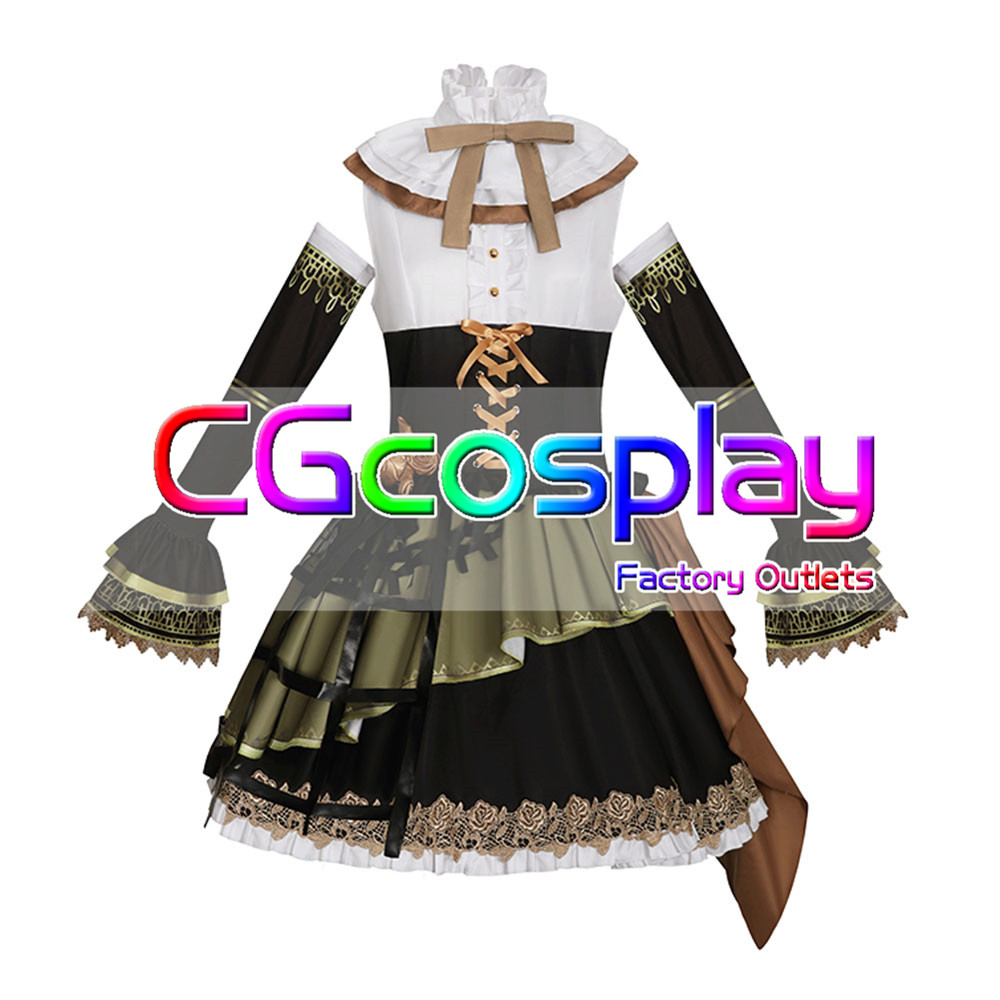 画像1: プロジェクトセカイ カラフルステージ! feat. 初音ミク 東雲絵名 マリオネットドレス コスプレ衣装 (1)