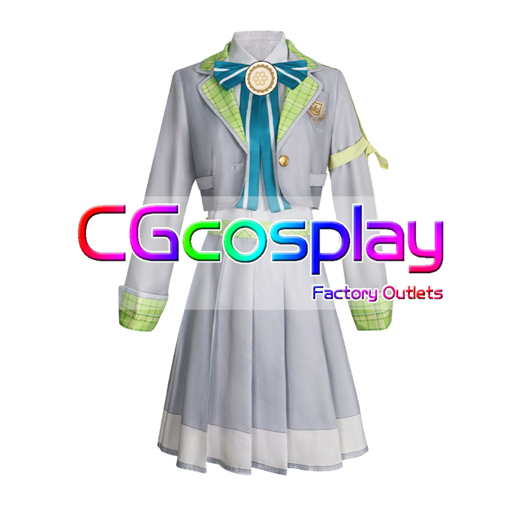 画像1: プロジェクトセカイ カラフルステージ! feat. 初音ミク 花里みのり STEP-uniform 積み重ねた想いは コスプレ衣装 (1)