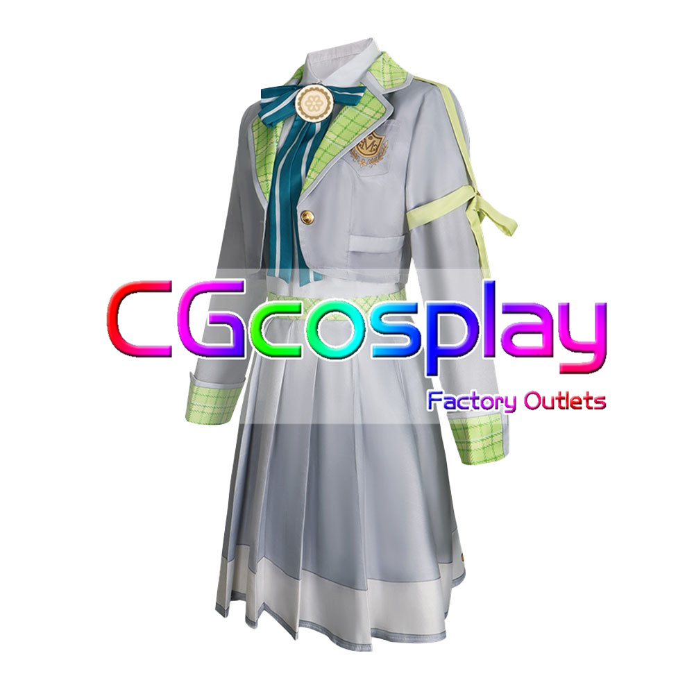 画像3: プロジェクトセカイ カラフルステージ! feat. 初音ミク 花里みのり STEP-uniform 積み重ねた想いは コスプレ衣装 (3)