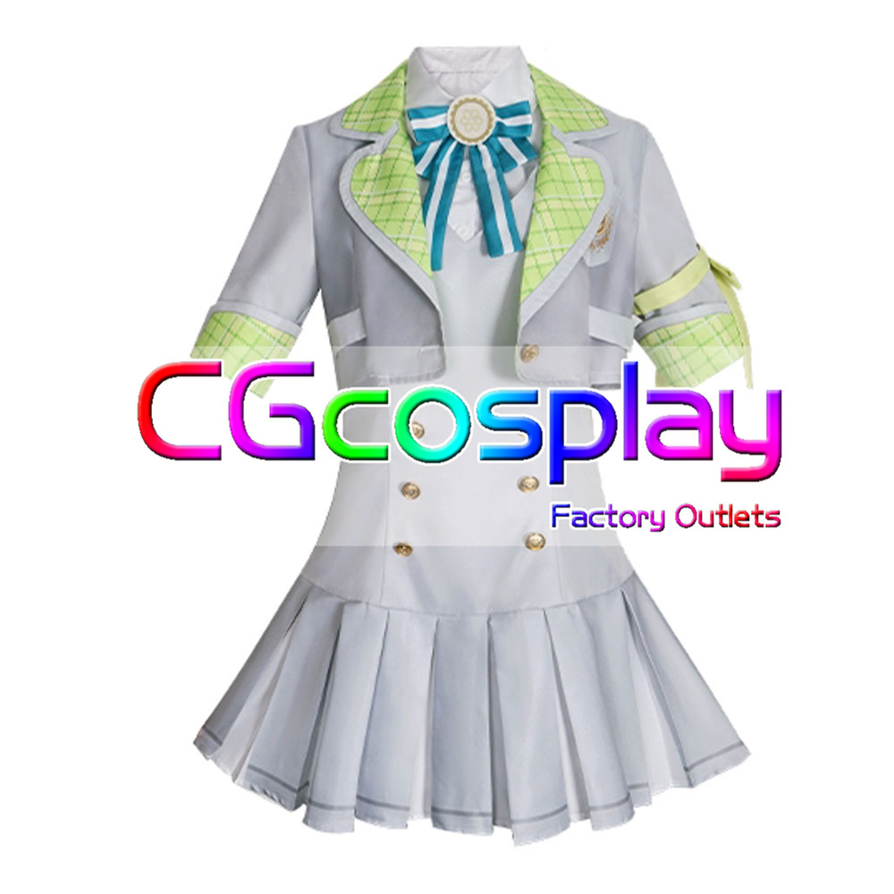 画像1: プロジェクトセカイ カラフルステージ! feat. 初音ミク 桃井愛莉 LOVE-uniform 日常の1ページ コスプレ衣装 (1)